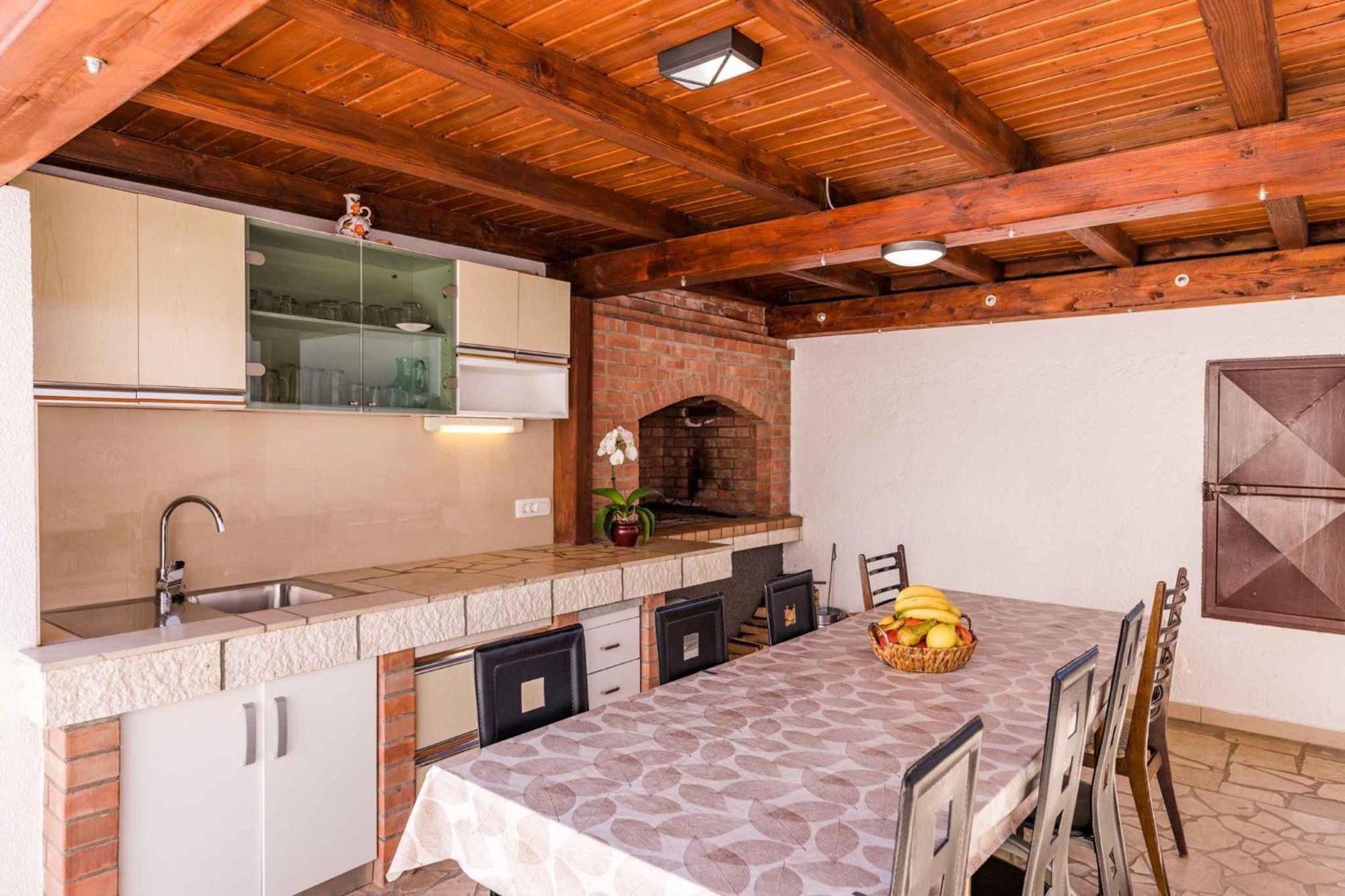 Apartment In Novi Vinodolski 15274 Povile Buitenkant foto
